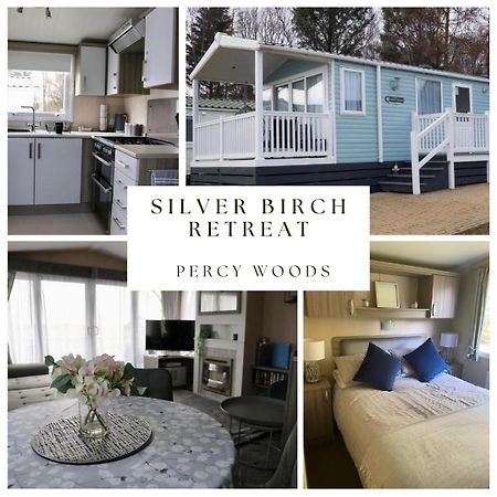 Silver Birch Retreat - Percy Woods Country Retreat With 18 Hole Free Golf Alnwick Kültér fotó